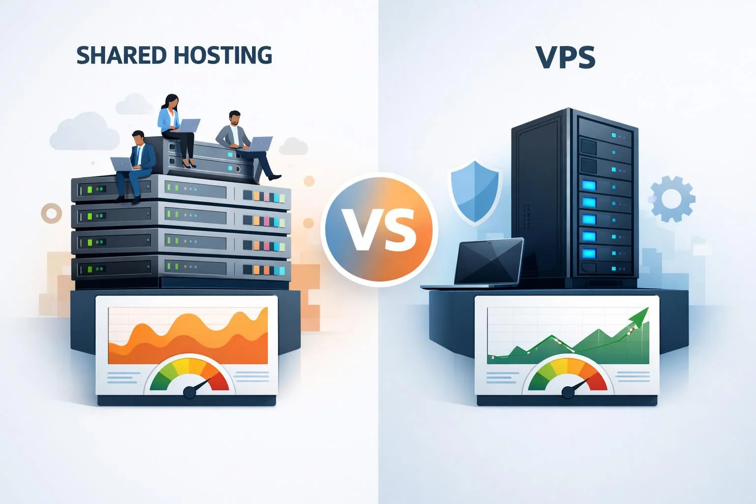 Perbedaan Shared Hosting vs VPS untuk Bisnis: Pilihan Terbaik untuk Website Anda - perbedaan shared hosting vs vps untuk bisnis