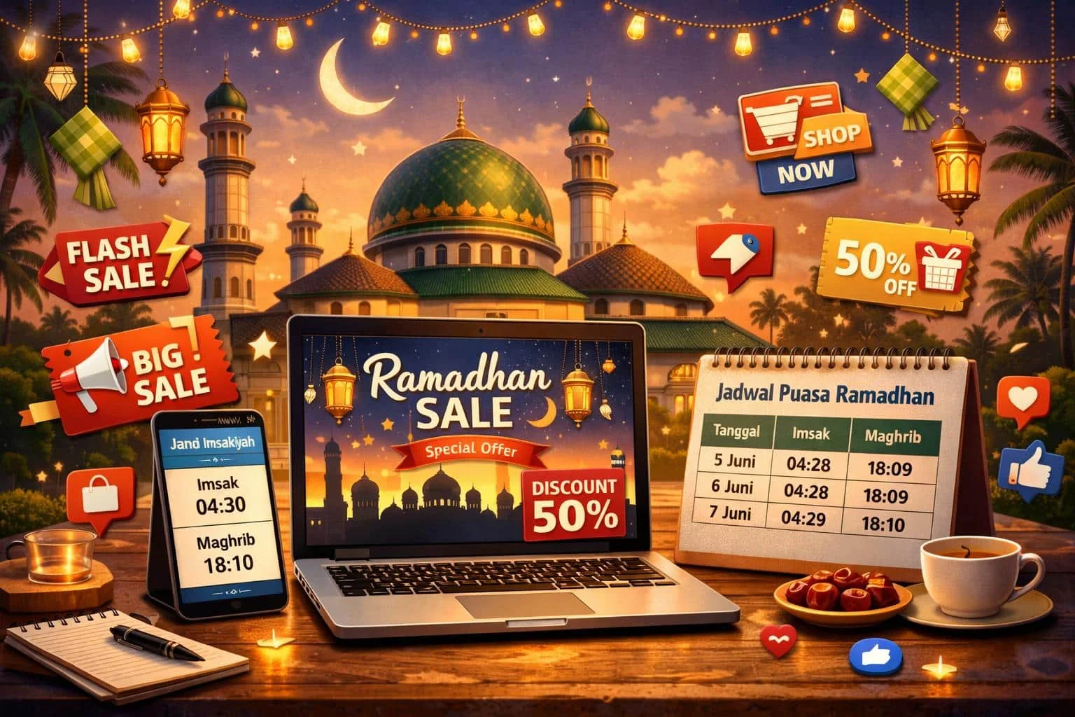 Strategi Marketing Ramadhan 2026 untuk UMKM dan Pebisnis Online di Indonesia - strategi marketing Ramadhan