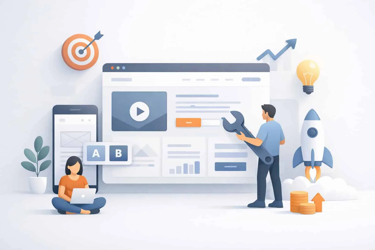 Cara Membuat Landing Page Konversi Tinggi untuk Meningkatkan Penjualan Bisnis Online 2026 - cara membuat landing page konversi tinggi