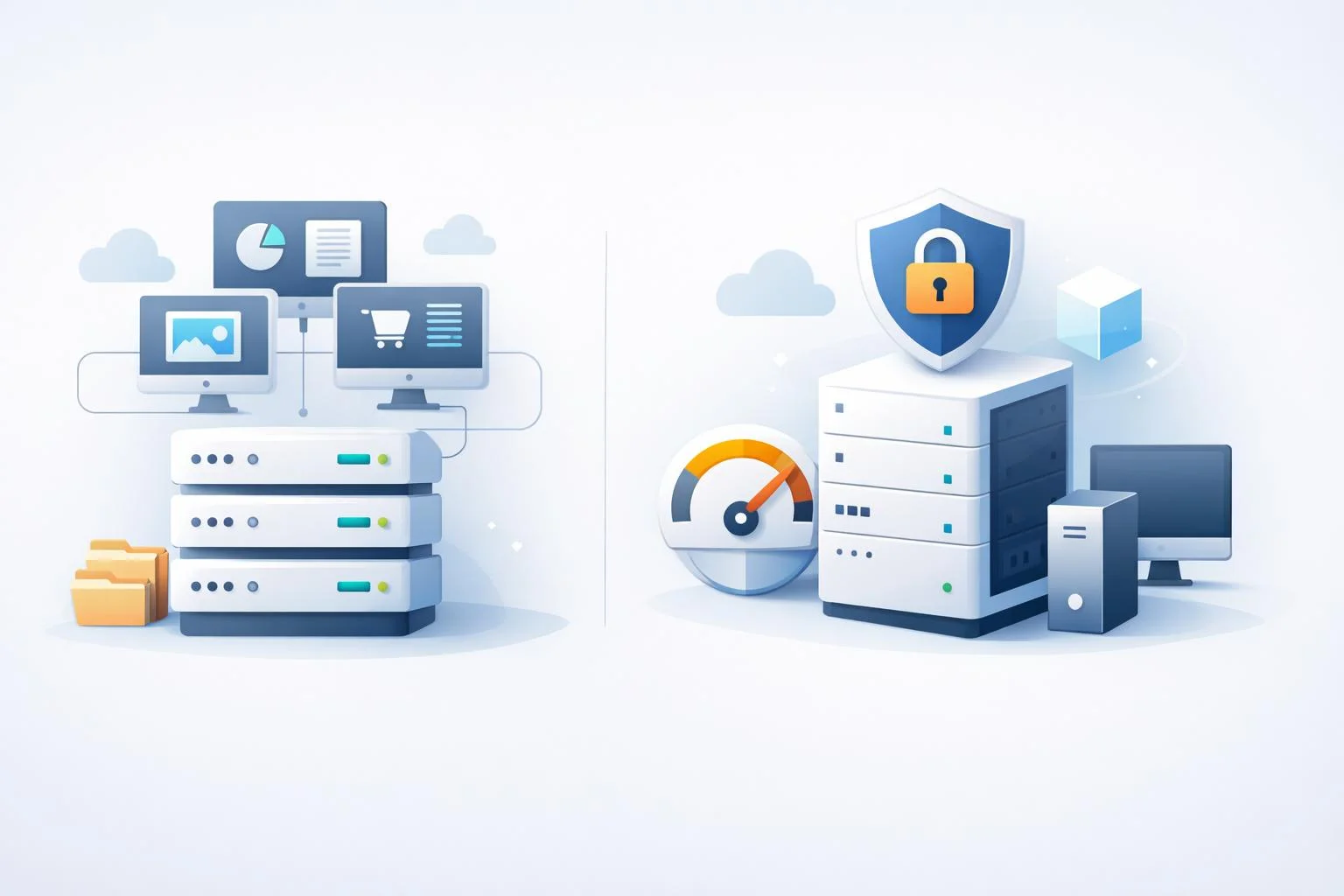 Perbedaan Shared Hosting dan VPS: Pilihan Terbaik untuk Website Digital Kreator & Solopreneur - perbedaan shared hosting dan VPS