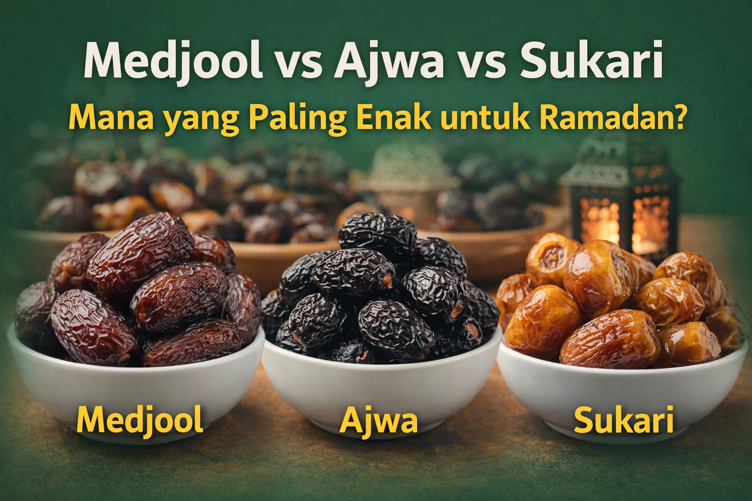 perbandingan kurma