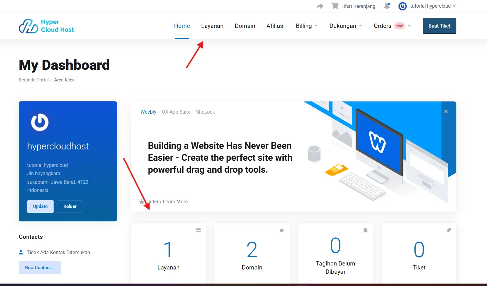 home web