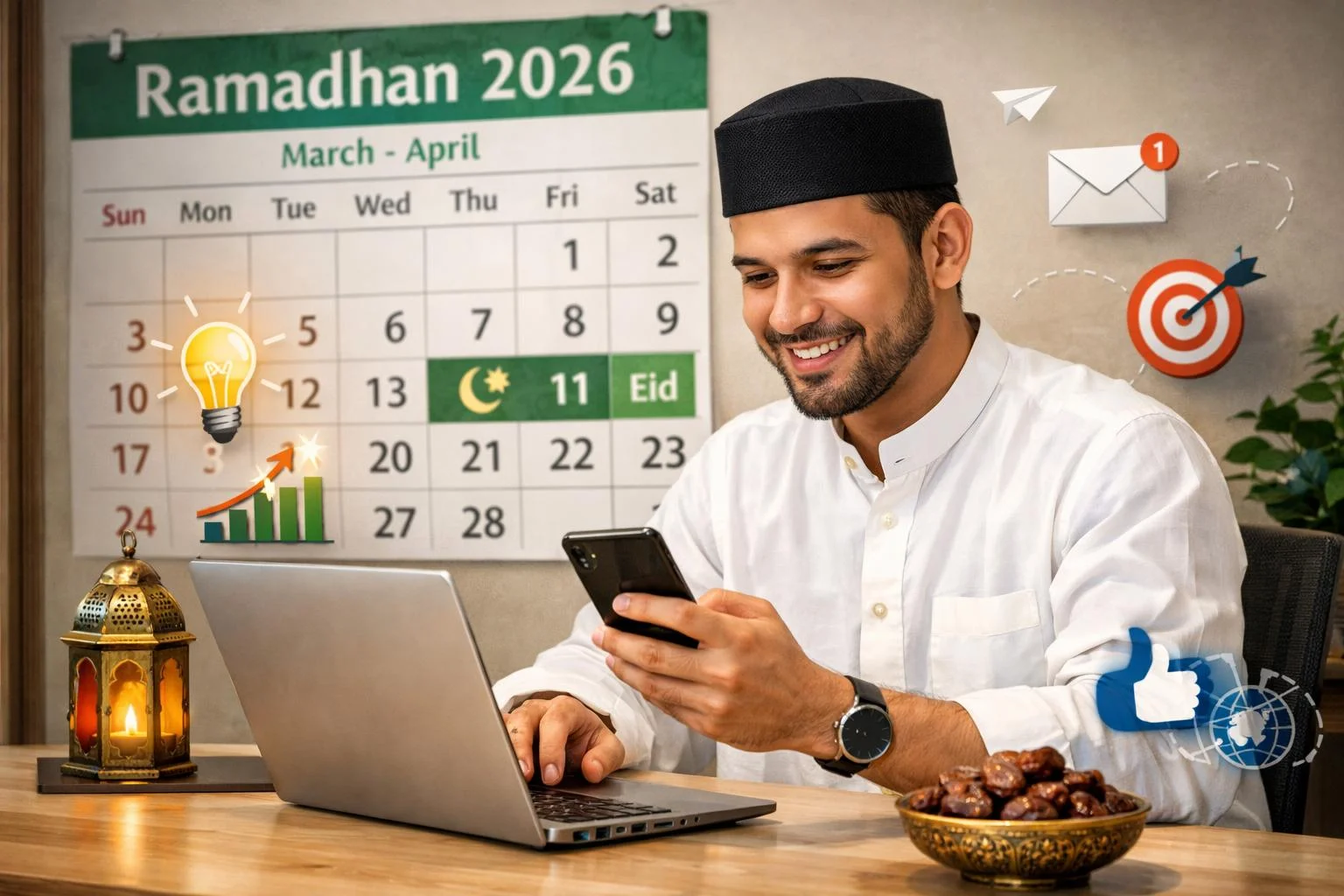 Cara Tetap Produktif Saat Puasa di Ramadhan 2026 untuk UMKM dan Pebisnis Digital - cara tetap produktif saat puasa