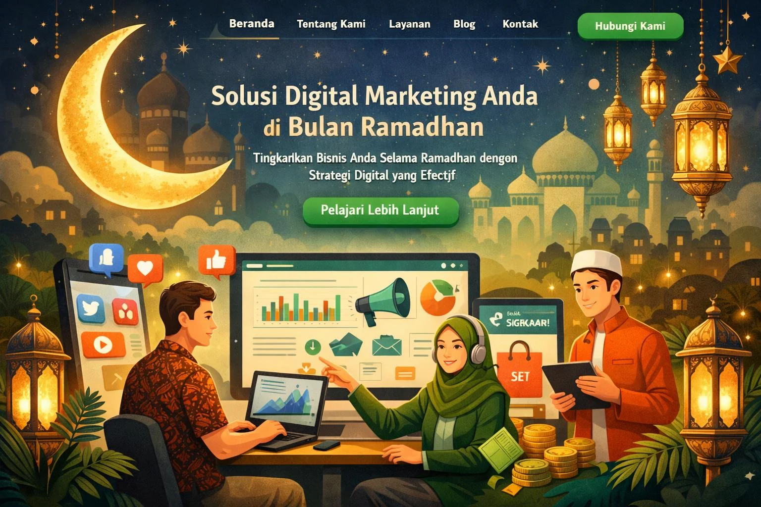 Website untuk Bisnis Ramadhan: Strategi Digital Maksimalkan Peluang Usaha Bulan Puasa 2026 - website untuk bisnis Ramadhan
