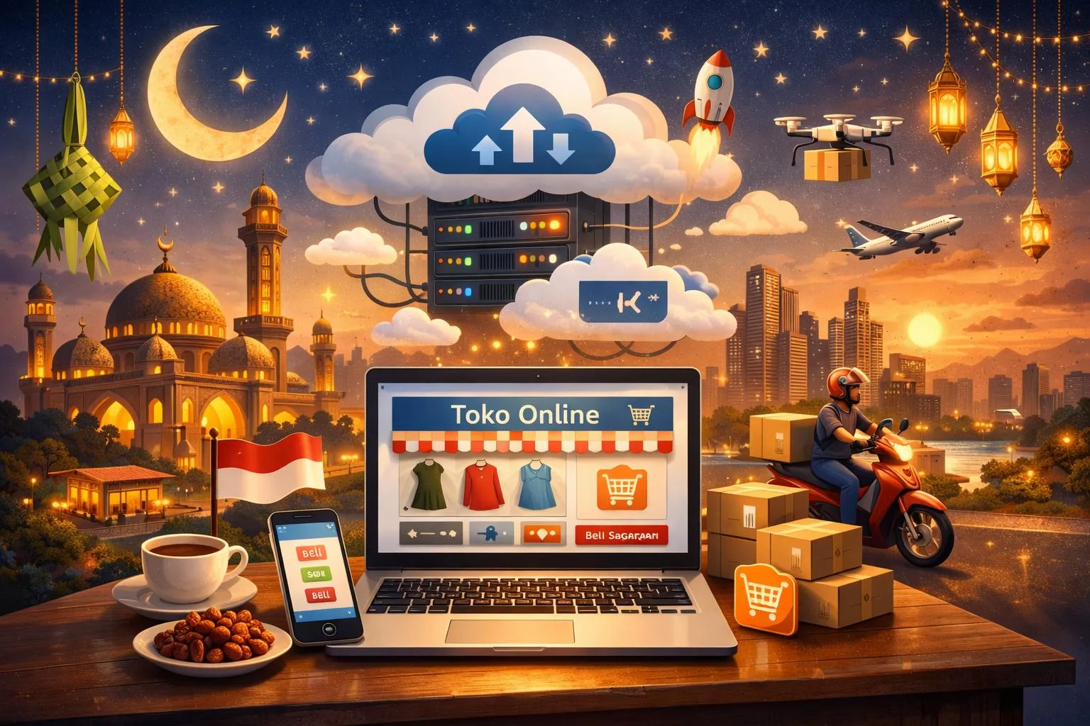 Ramadhan 2026: Inspirasi Ibadah, Bisnis, dan Produktivitas Digital dengan Cloud Hosting Indonesia - Ramadhan 2026